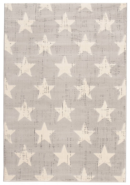 Ira Light Grey 4'7\" x 6'7\" Area Rug
