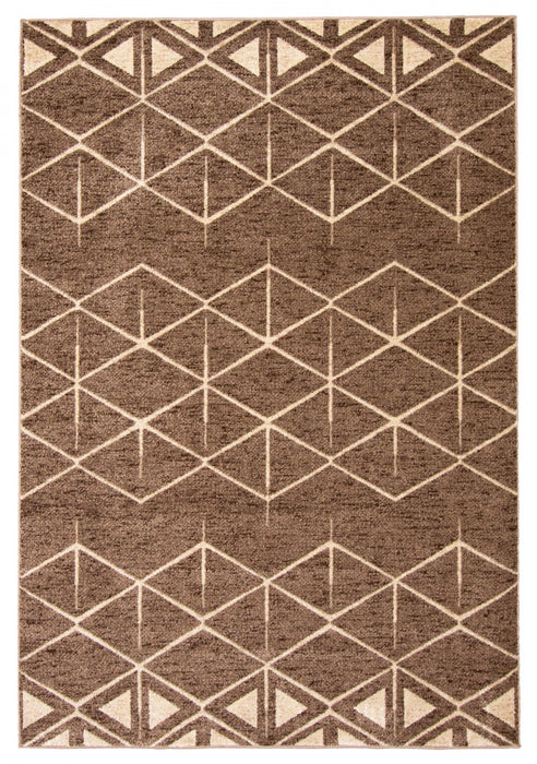 Davina Chocolate Area Rug - 6'7\" X 9'10\" 
