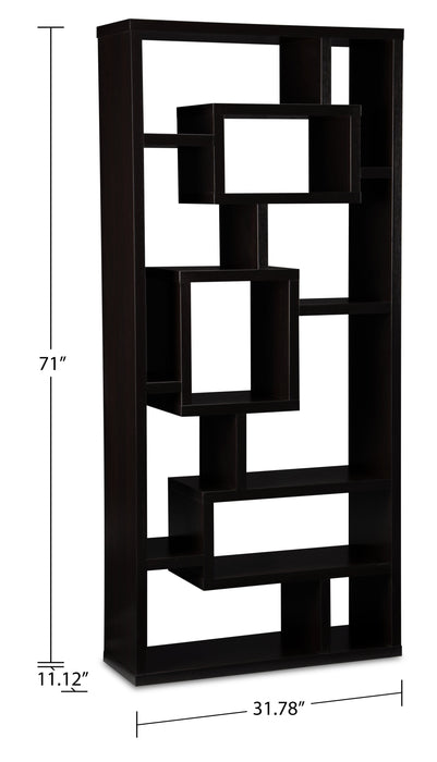 Florence Bookcase - Espresso