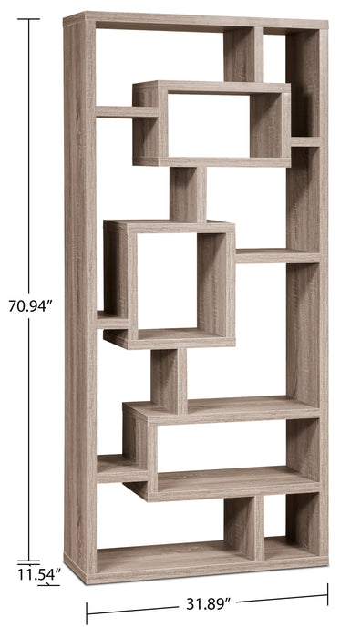 Florence Bookcase – Grey