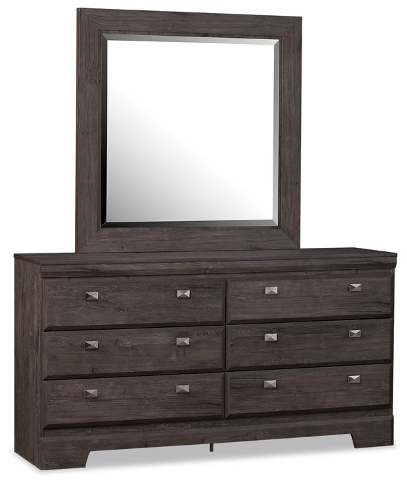 Yorkdale Grey Mirror