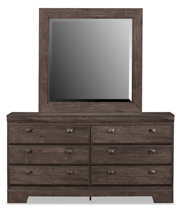 Yorkdale Grey Mirror