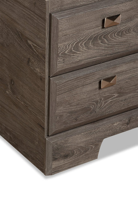 Yorkdale Queen Storage Bed - Grey