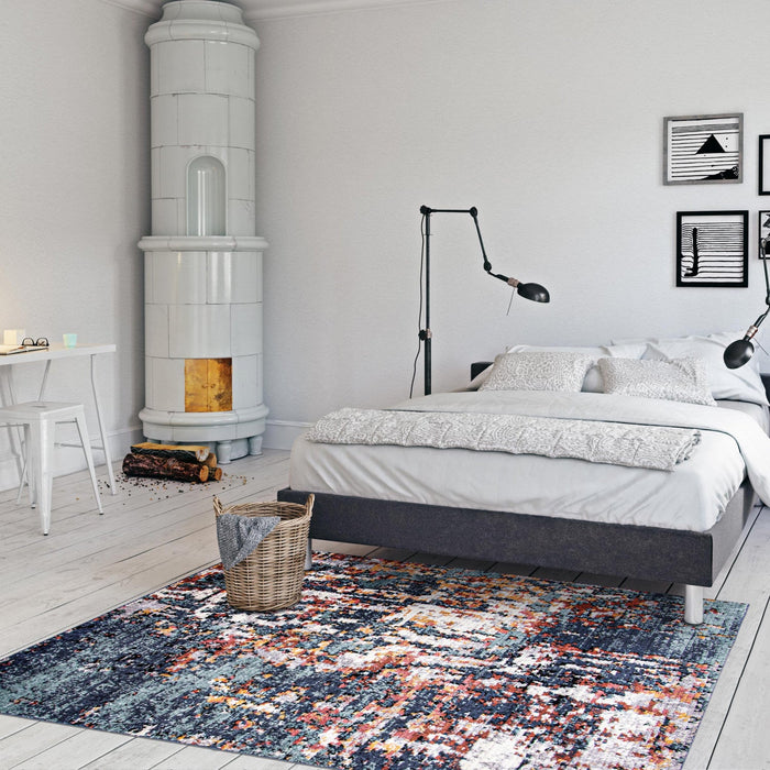 Paloma Vintage Blue Area Rug - 3'11\" x 5'11\"