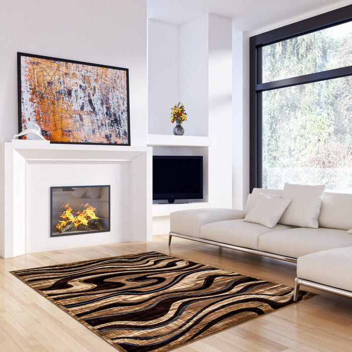 Allonah Blue Area Rug - 6'7\" X 9'6\" 