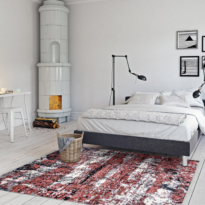 Paloma Marble Pink Area Rug - 3'11\" x 5'11\"