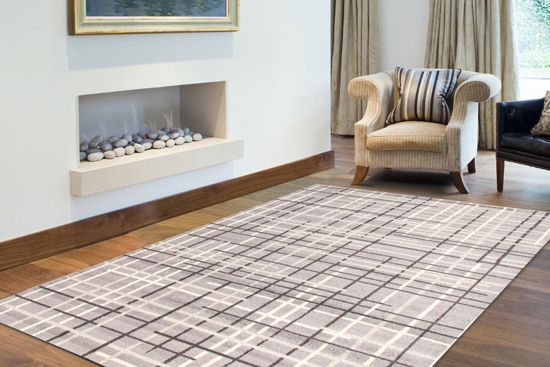 Taite Silver Area Rug - 3'11\" x 5'7\"