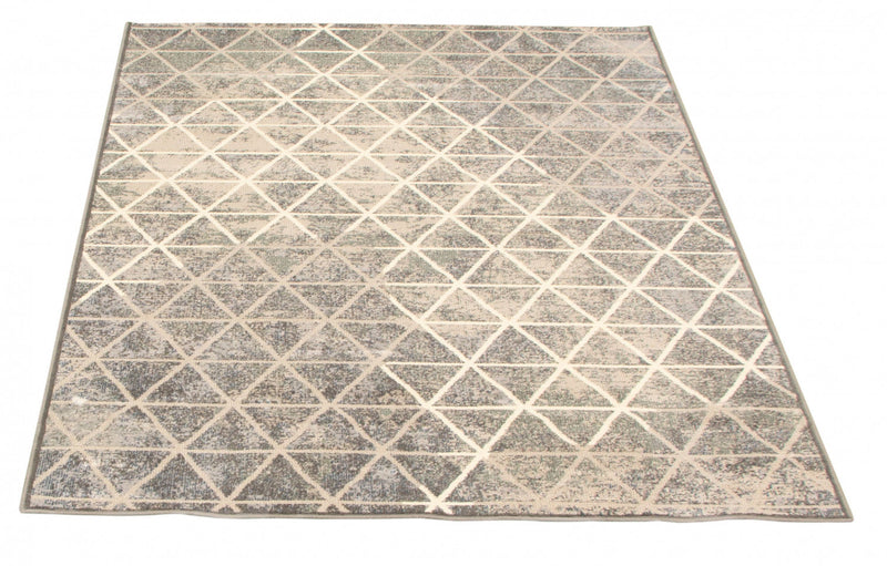 Jacob Grey Area Rug - 5'3\" x 7'3\"