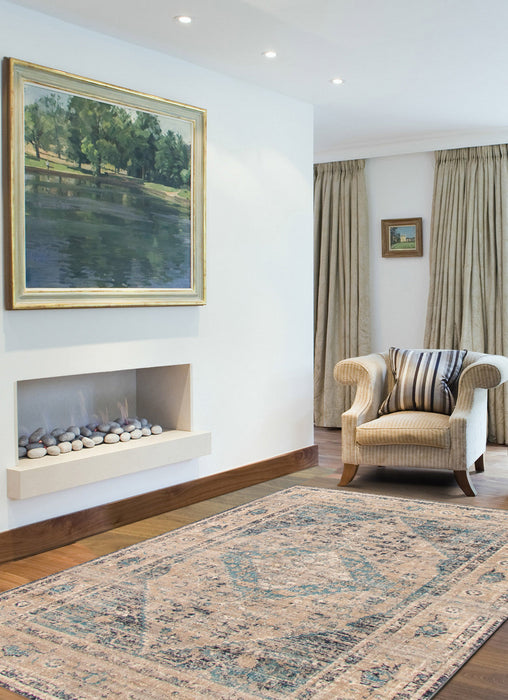 Bolivar Bijar Grey Area Rug - 5'3\" x 7'6\"