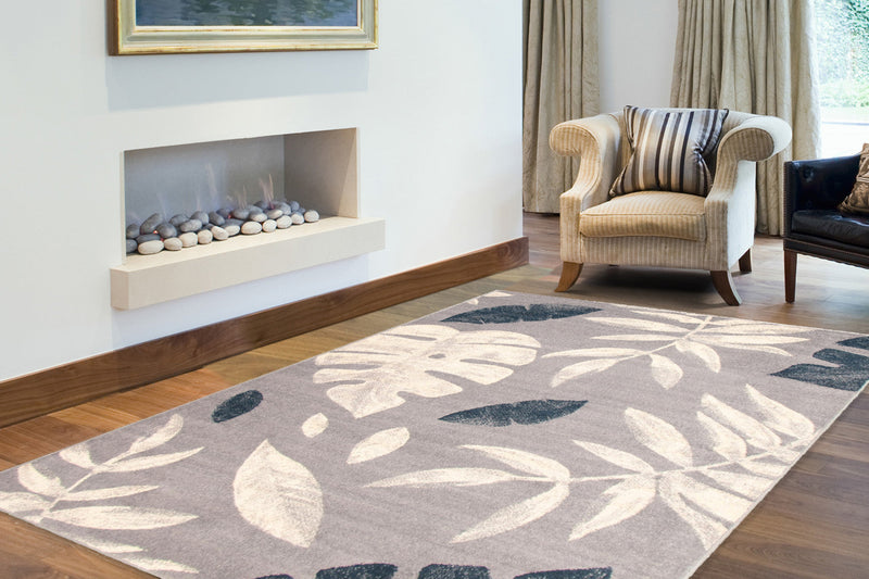 Palta Silver-Prol Area Rug - 5'3\" x 7'3\"