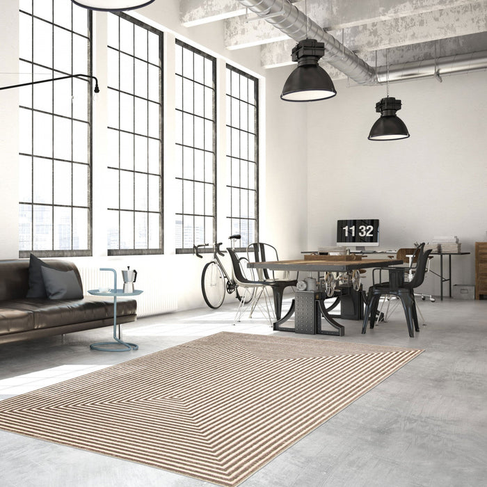 Kiah Taupe 4'7\" x 6'7\" Area Rug