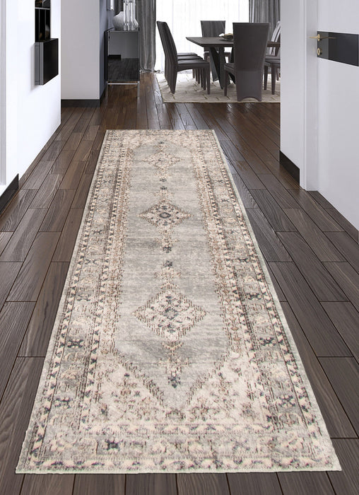Octavian Bijar Blue Area Rug - 2'7\" x 8'2\"