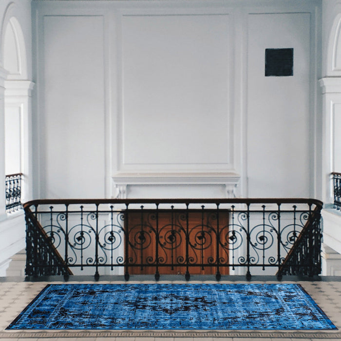 Chenta Blue 5'3\" x 7'7\" Area Rug