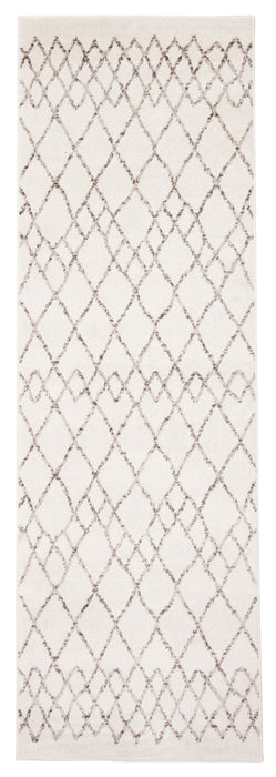 Jacey Ivory Shag - 2'7\" x 8'0\"