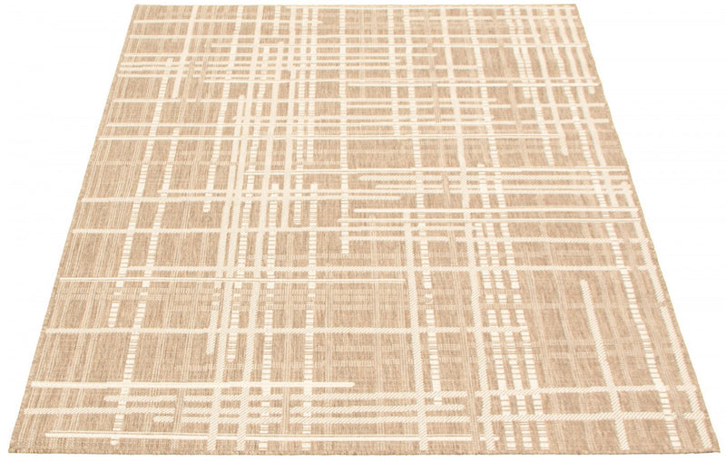 Sadie Burburry Taupe-Champagne Area Rug - 5'3\" x 7'7\"