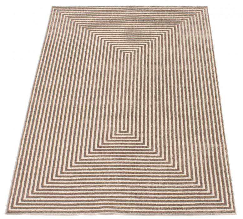 Kiah Taupe 4'7\" x 6'7\" Area Rug