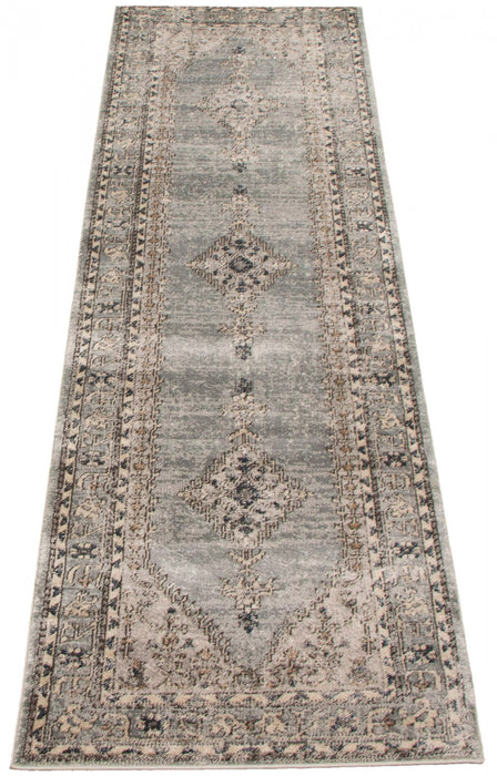 Octavian Bijar Blue Area Rug - 2'7\" x 8'2\"