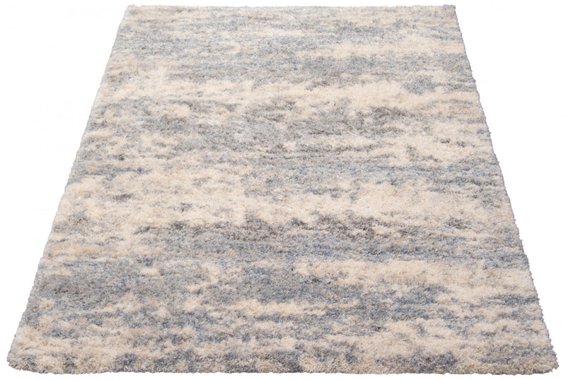 Astra Cream/Light Blue Area Rug -3'11\" X 5'7\"