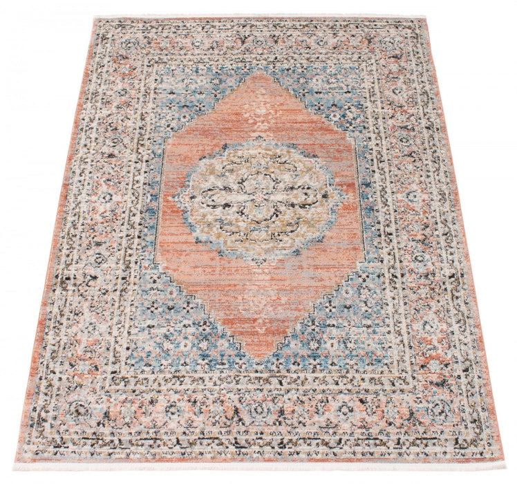 Zarita Copper Rug 3'11\" X 5'11\" Area Rug