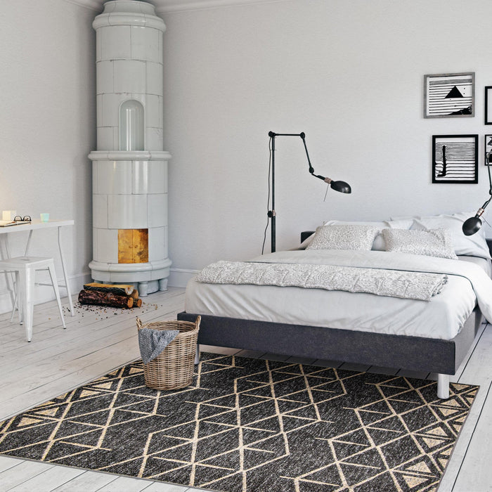 Davina Grey Area Rug - 6'7\" X 9'10\" 
