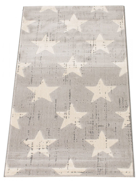 Ira Light Grey 2'8\" x 4'11\" Area Rug
