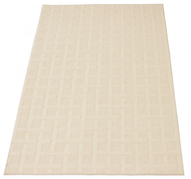 Brangane Ivory 6'7\" x 9'6\" Area Rug