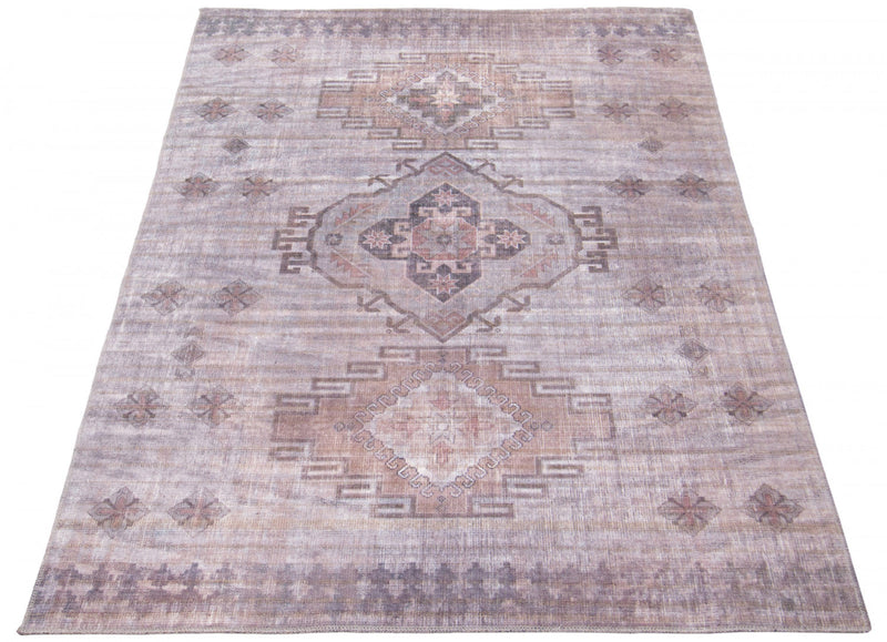 Kashkuli Grey Rug 5'3\" X 8'0\" Area Rug