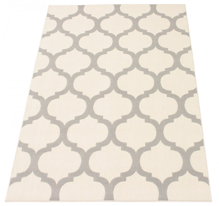Sophie Light Grey Area Rug - 5'3\" x 7'7\"