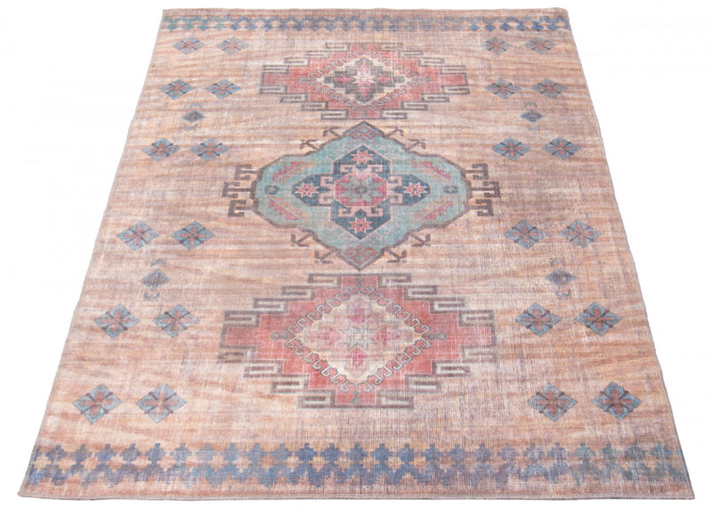 Kashkuli Light Orange Rug 7'10\" X 10'0\" Area Rug
