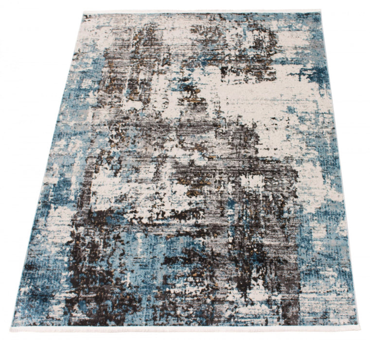 Emmylou Blue Rug 3'11\" X 5'11\" Area Rug