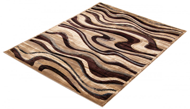 Allonah Blue Area Rug - 3'11\" X 5'7\" 