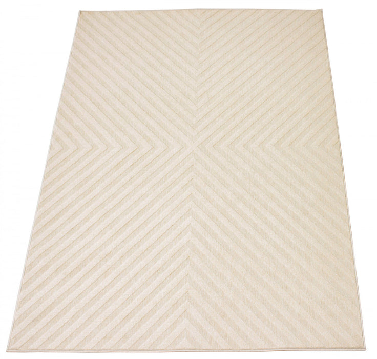 Dodie Ivory 5'3\" x 7'7\" Area Rug