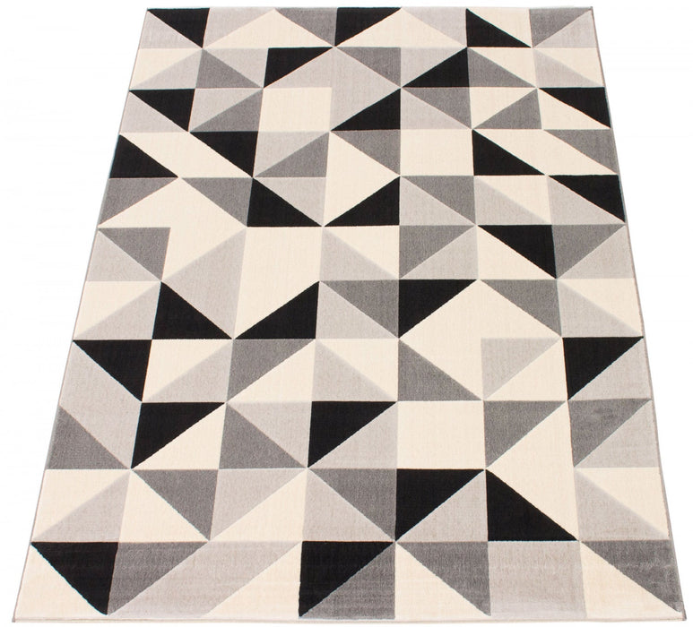 Nuria Black 3'11\" x 5'7\" Area Rug