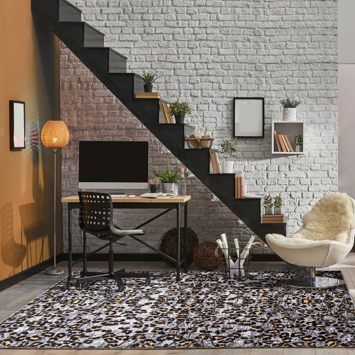 Cheah Ivory Area Rug - 5'3\" x 7'3\"