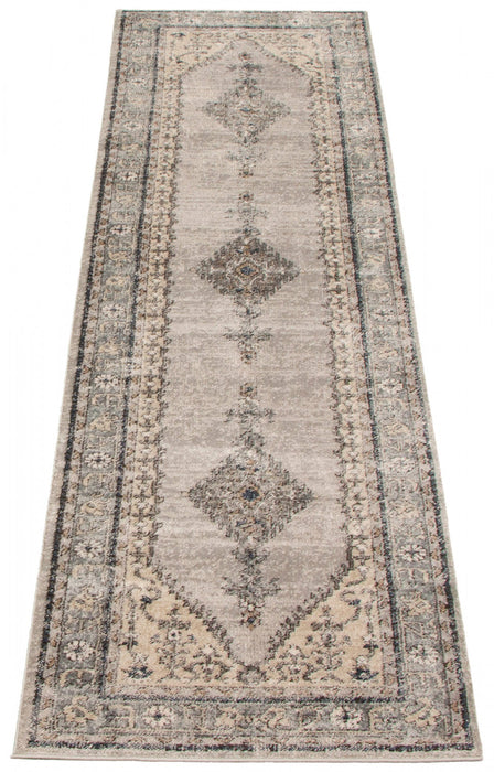 Octavian Bijar Ivory Area Rug - 2'7\" x 8'2\"