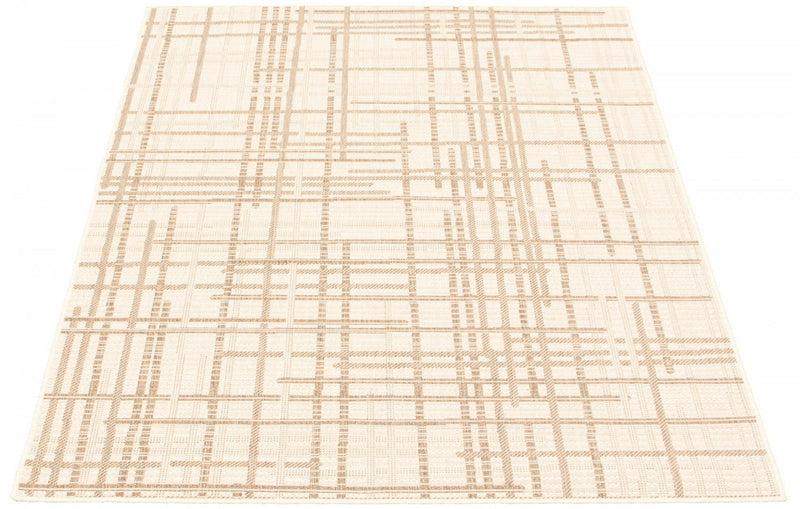 Sadie Burburry Champagne-Taupe Area Rug - 5'3\" x 7'7\"