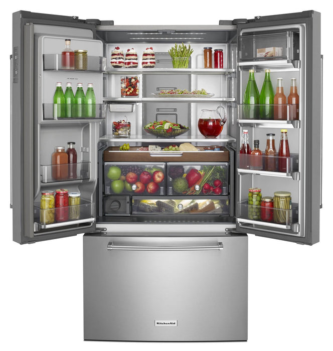 KitchenAid 23.8 Cu. Ft. French-Door Refrigerator – KRFC704FPS