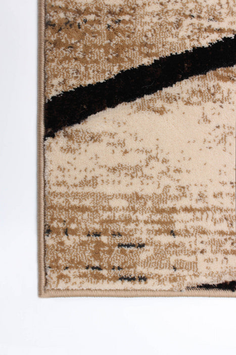Cherokee Chocolate, Gold Area Rug - 7'10\" X 10'2\" 