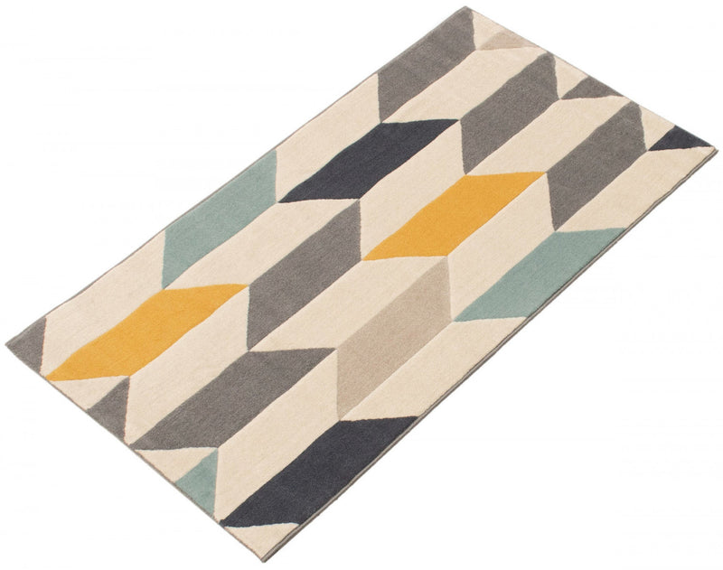 Zima Multi Colour 2'8\" x 4'11\" Area Rug