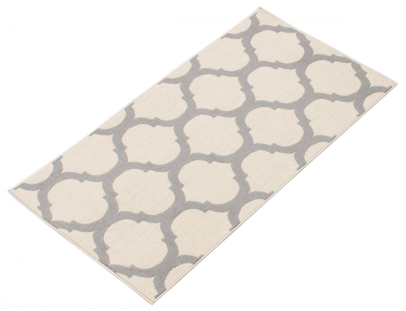 Sophie Light Grey Area Rug - 2'8\" x 4'11\"