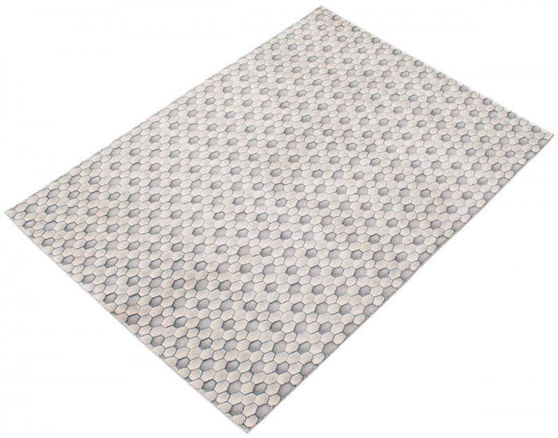 Ranger Grey/blue Rug 6'7\" X 9'6\" Area Rug