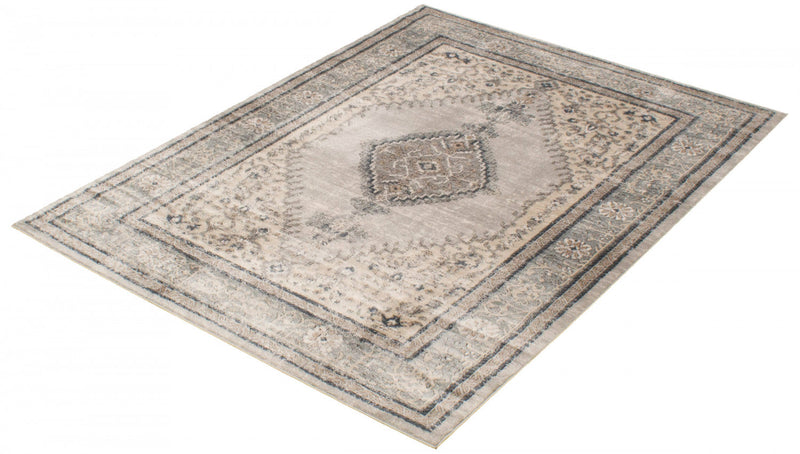 Octavian Bijar Ivory Area Rug - 5'3\" x 7'3\"