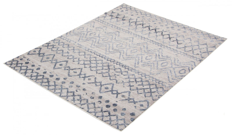 Dita Blue Area Rug - 3'11\" X 5'7\" 
