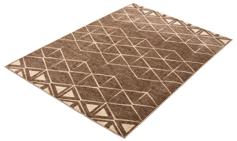 Davina Chocolate Area Rug - 6'7\" X 9'10\" 