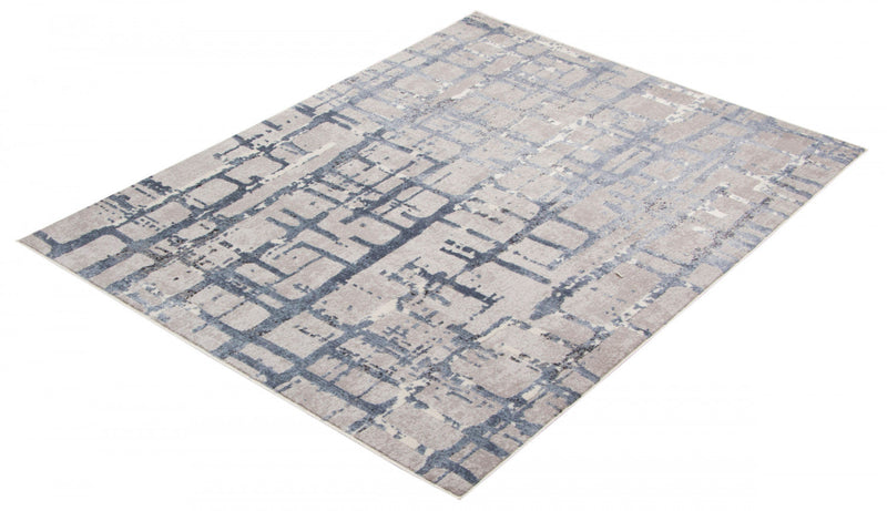 Jewel Light Blue Area Rug - 3'11\" X 5'7\" 