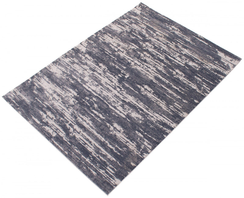 Ulema Grey Rug 5'3\" X 7'3\" Area Rug