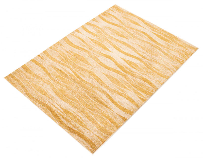 Arusha Ivory / Gold 5'3\" x 7'3\" Area Rug