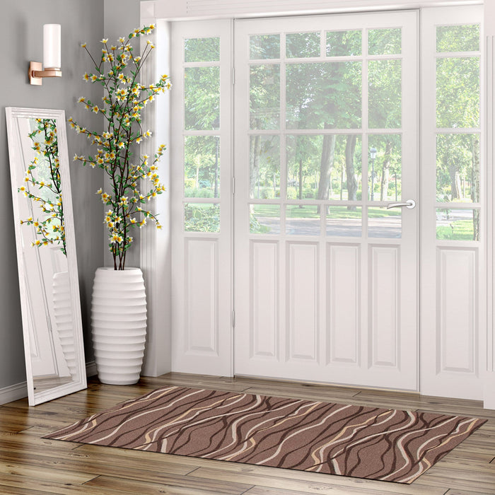 Bellezza Brown 2'2\" x 3'0\" Area Rug - S of 2