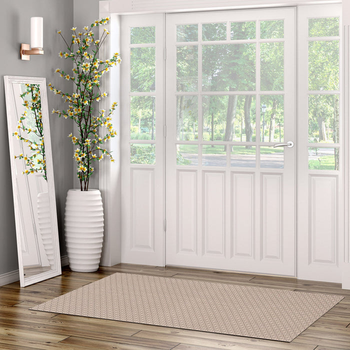 Bellezza Taupe Area Rug - 2'2\" x 5'0\"