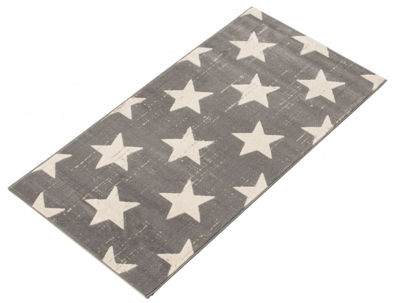 Ira Grey 2'8\" x 4'11\" Area Rug